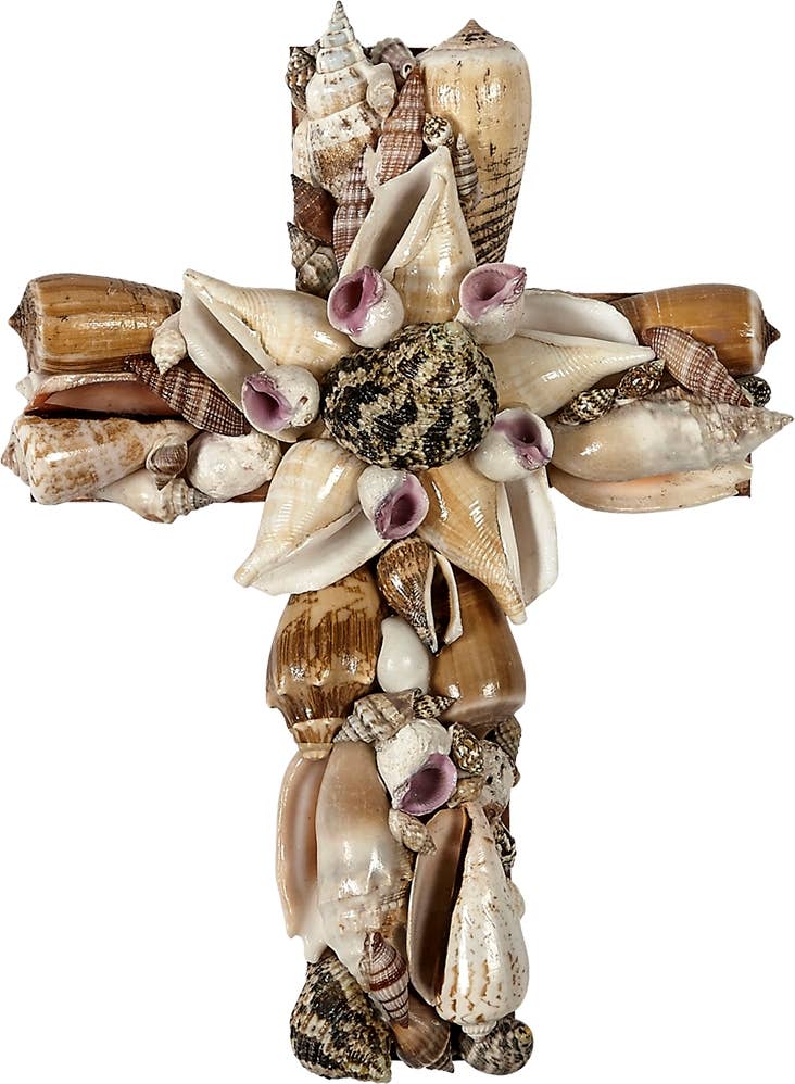 Cross in Natural Shell – Chapel Farm Collection