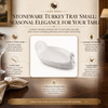 Arthur Court - Stoneware Turkey Tray Small