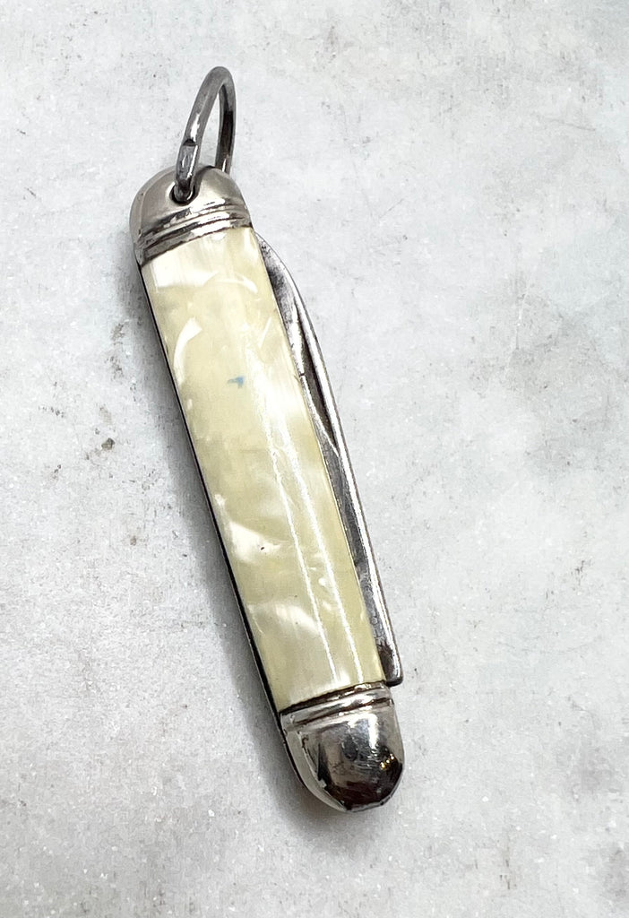 Estate Collection - Silver Keyring Knife