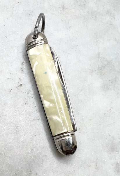 Estate Collection - Silver Keyring Knife