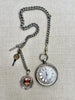 Estate Collection - Pocket Watch and Fob - Sterling