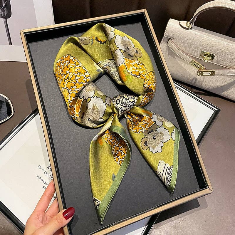 Scarf - Vintage Vase Silk