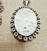 Estate Collection - Necklace - Sterling Victorian Locket and Chain