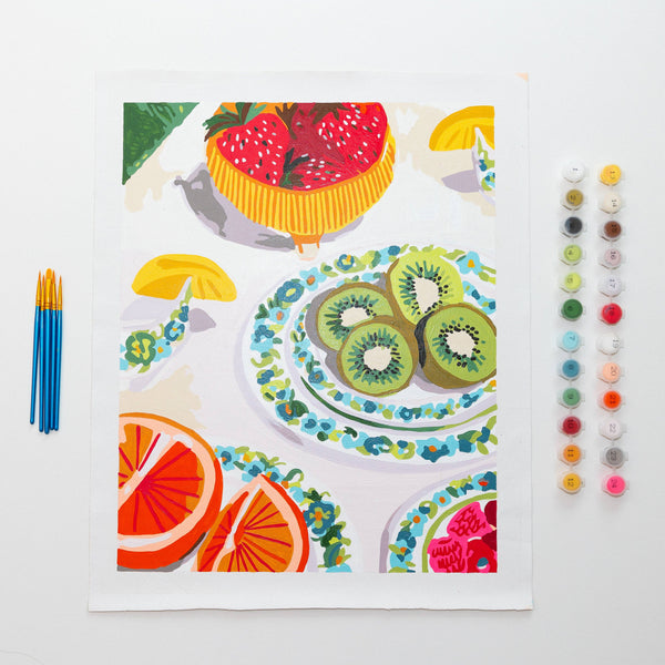 Paint by Numbers - Fruits Deluxe