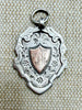Estate Collection - Fob - Sterling Engraved Shield Watch Fob