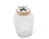 Canister - Olive Glass Canisters - Three Sizes