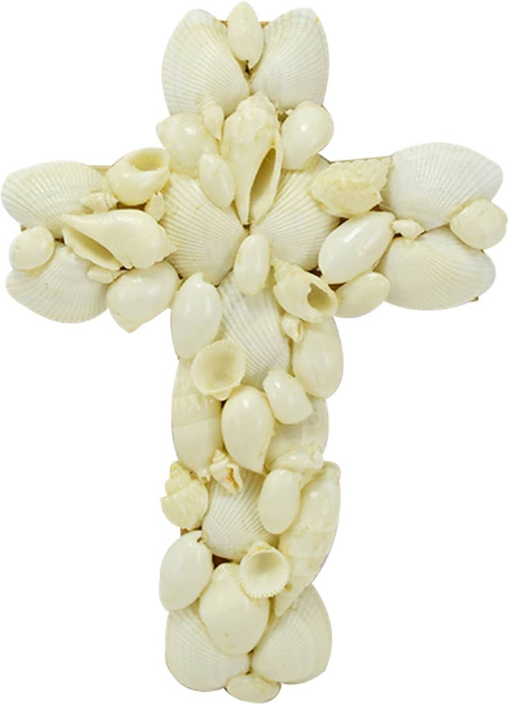 Cross in White Shell