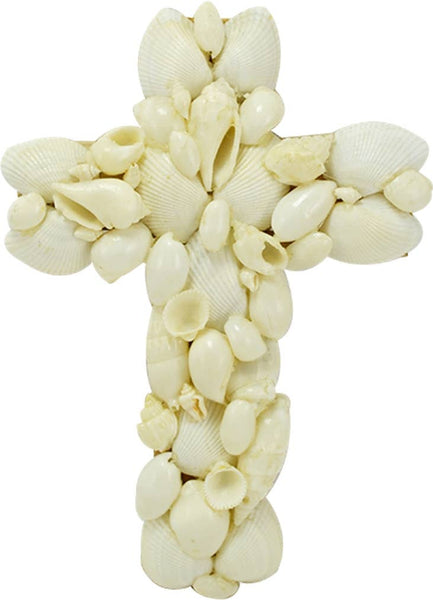 Cross in White Shell