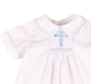 Haven Daygown & Diaper Cover - Blue: 3m