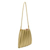 Purse - Carrie Avocado Pleated Vegan Leather Shoulder Bag