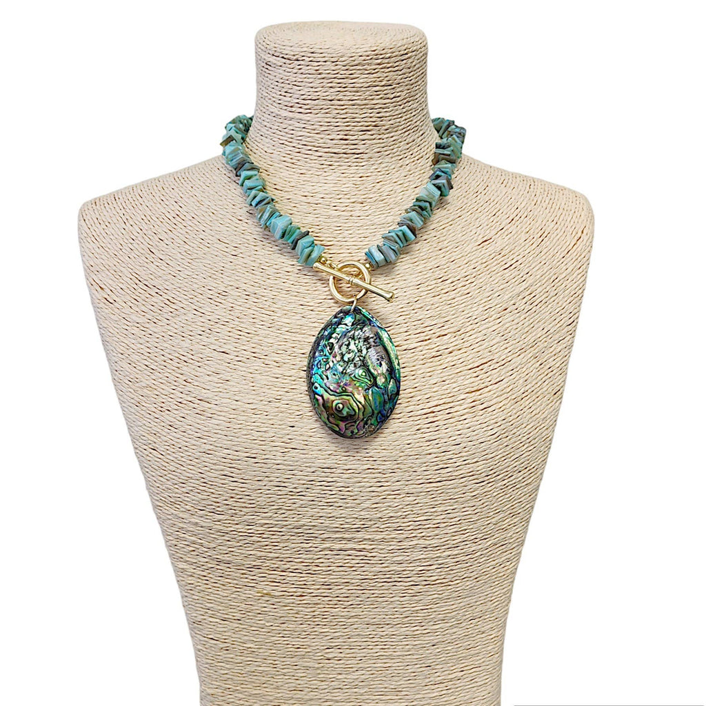 Necklace - Seashell Abalone Necklace