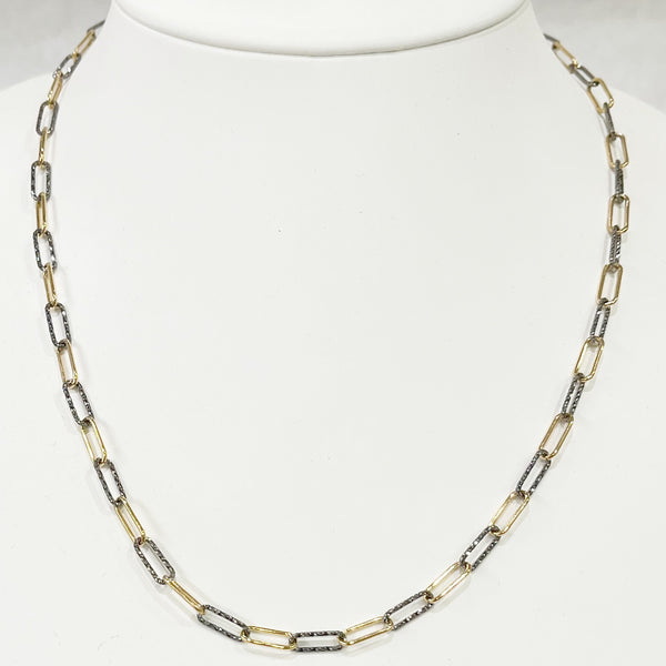 Necklace - Sterling & Gold Filled Links