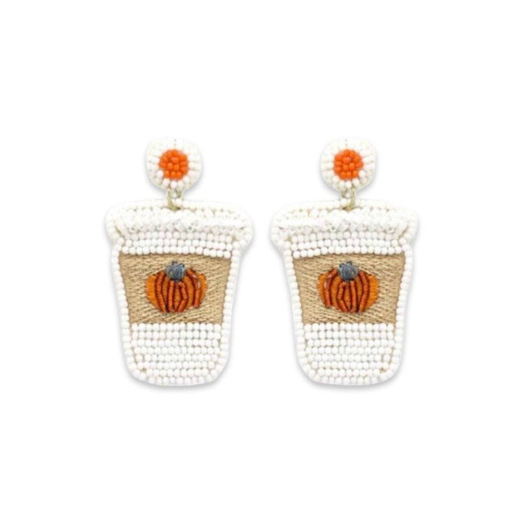 Earrings - Pumpkin Spice Latte Earrings