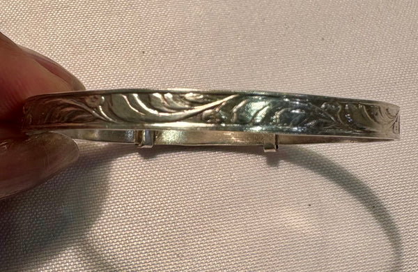 EState Colelction - Vintage Victorian Silver Baby Bracelet