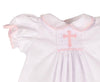Haven Daygown & Diaper Cover in Pink - 3M