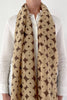 Scarf -  Linen Scarf: Loopy Blue & Blue