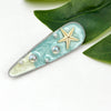 Hair Accessories - Ocean-Inspired Hair Barrette: A Conch