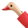 Umbrellas - Christmas Red Compact Eco-Friendly Duckhead Umbrella