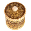 Woven Birch Bark Storage Container Squirrels