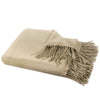 Throw -  Camel Wool Throw Blanket - 3 Colors