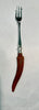 Estate Collection - Antique Silver and Horn Pickle/Olive Fork