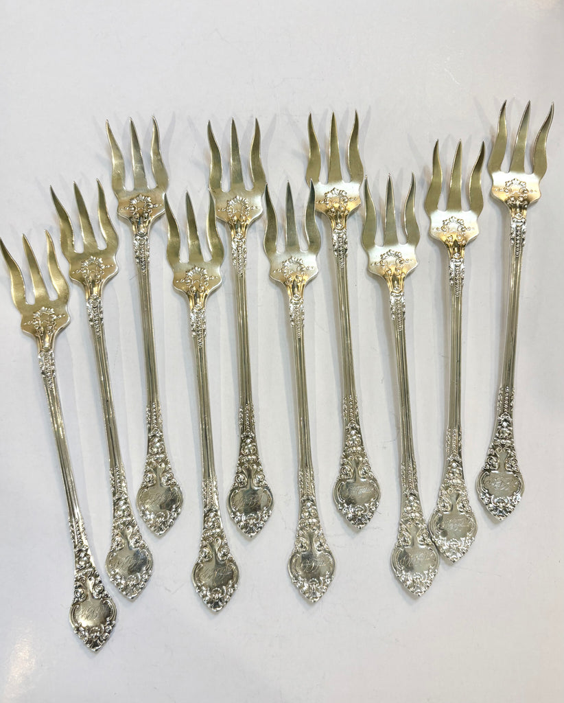 Estate Collection - Sterling Sardine Forks