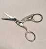 Estate Collection - Antique Silver Stork Scissors