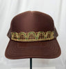 Revelry Bloom Mardi Gras Trucker Hats - Brown