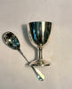 Estate Collection - Vintage French Silver Baby Egg Cup & Spoon Set