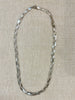 Estate Collection - Vintage Sterling  Braided Herringbone Necklace