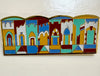 Estate Collection - Vintage Enamel Eight Gates of Jerusalem Brooch