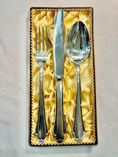 Estate Collection - Vintage Silver Youth Cutlery Set