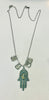Estate Collection - Vintage Sterling Necklace Hamsa Hand
