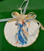 Ornaments - Angel on Irish Flat Shell by Fouts and Finch