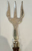 Estate Collection - Vintage Silver and Wood Serving Fork