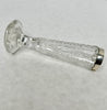 Estate Collection - Antique Crystal and Sterling Bud Vase