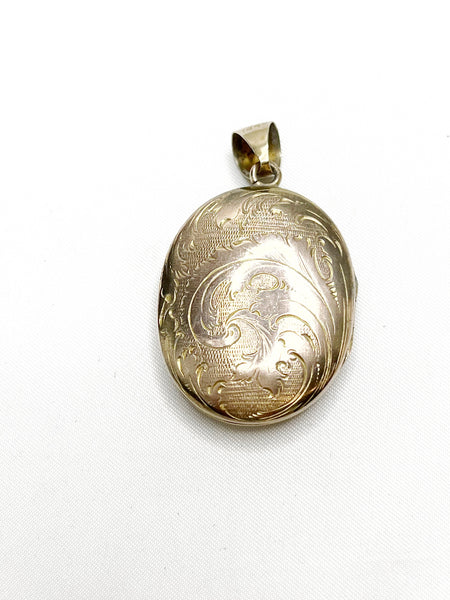 Estate Collection Oval Gold Locket