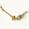 Necklace - Pearl Necklace w/a  Gold Diamond Clasp