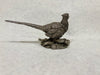 Estate Collection - Vintage Sterling Pair of Pheasant Sculptures