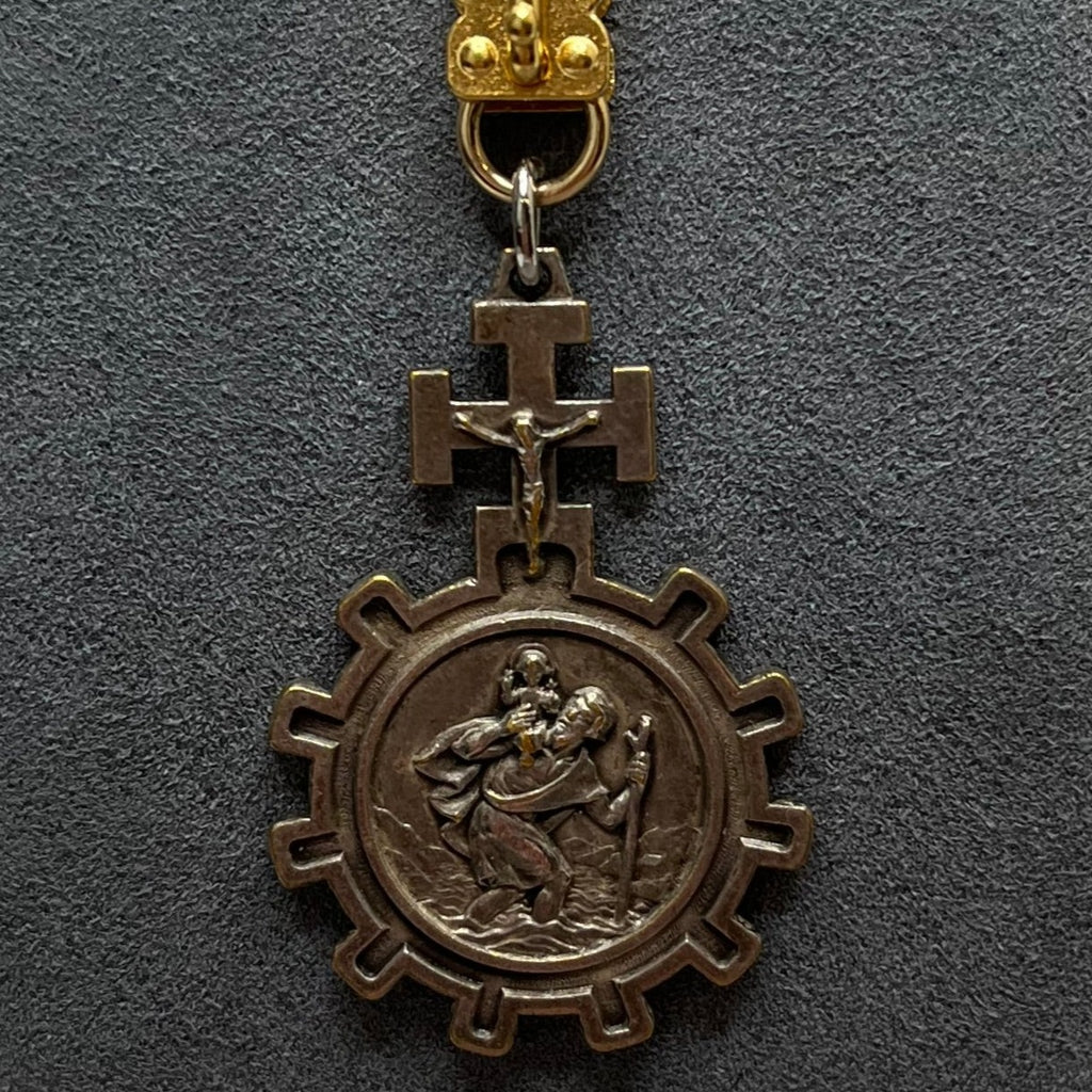 Vignette - Antique Saint Christopher Medal