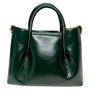 Cuoieria Fiorentina - Candy Small Tote Bag in Vintage Green Leather