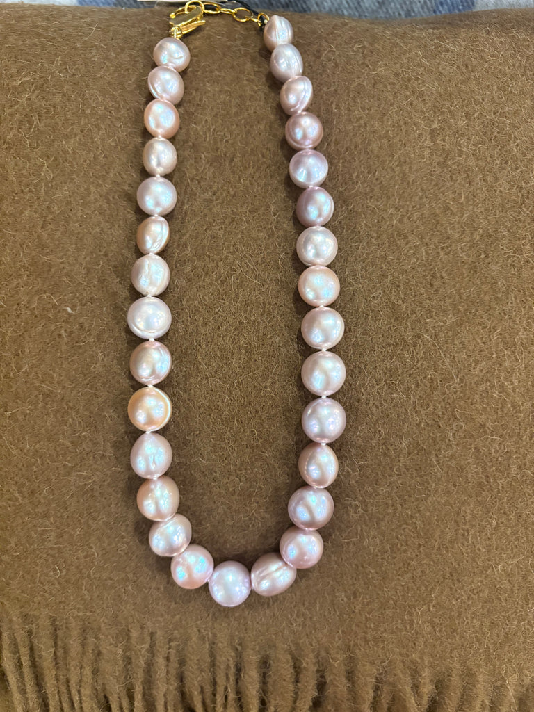 Dina Mackney -Necklace Perfect Pearls in Blush
