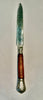 Estate Collection - Antique Silver Horn Cake Knife