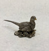 Estate Collection - Vintage Sterling Pair of Pheasant Sculptures