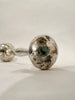 Estate Collection - Vintage Silver Barbell Baby Rattle