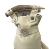 Handmade Leather Wine Bag w/Antler Handles