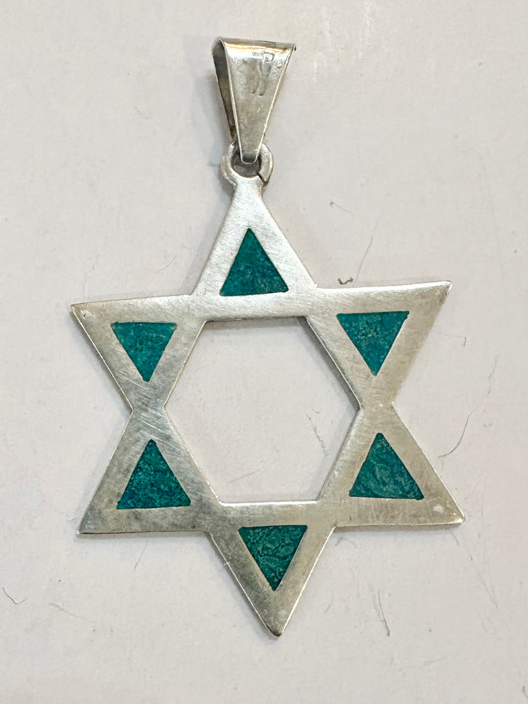 Estate Collection - Vintage Sterling Star of David Pendant