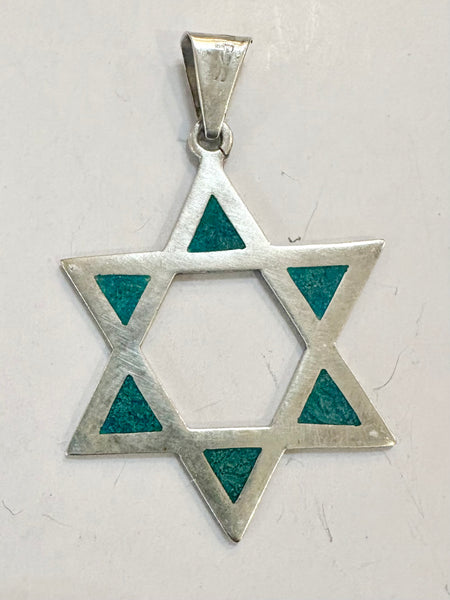 Estate Collection - Vintage Sterling Star of David Pendant