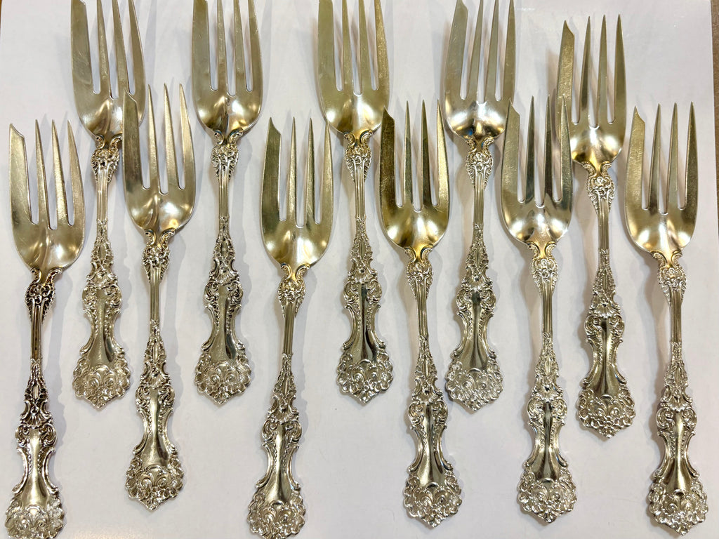 Estate Collection - Sterling Fish Forks Set