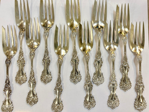 Estate Collection - Sterling Fish Forks Set